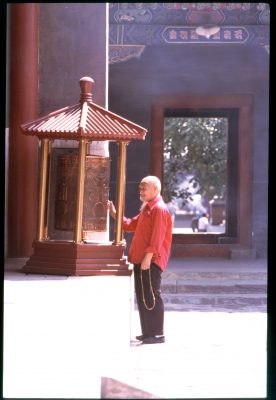 Monk at Lama Temple, Beijing