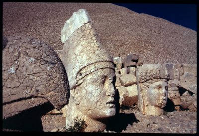 Western terrace on Nemrut Dagi