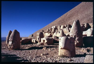 Western terrace on Nemrut Dagi