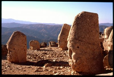 Western terrace on Nemrut Dagi