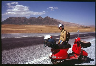 Vespa on Anatolian plateau